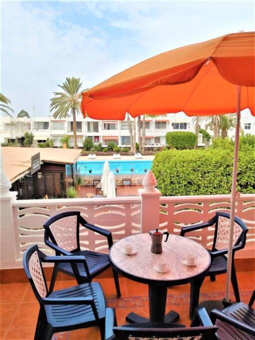 Cozy One Bedroom Apartment With Spacious Terrace. Pool And Garden View Costa del Silencio Eksteriør billede