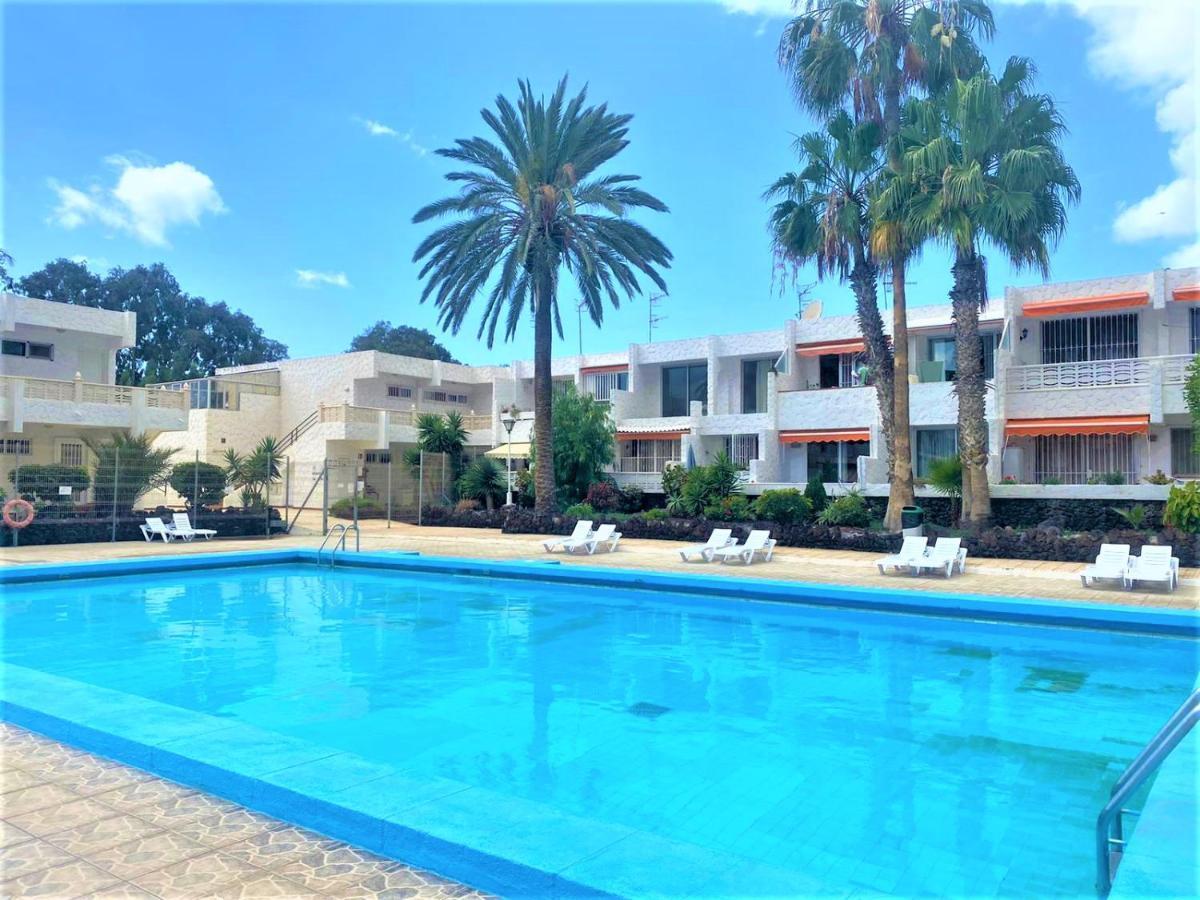 Cozy One Bedroom Apartment With Spacious Terrace. Pool And Garden View Costa del Silencio Eksteriør billede