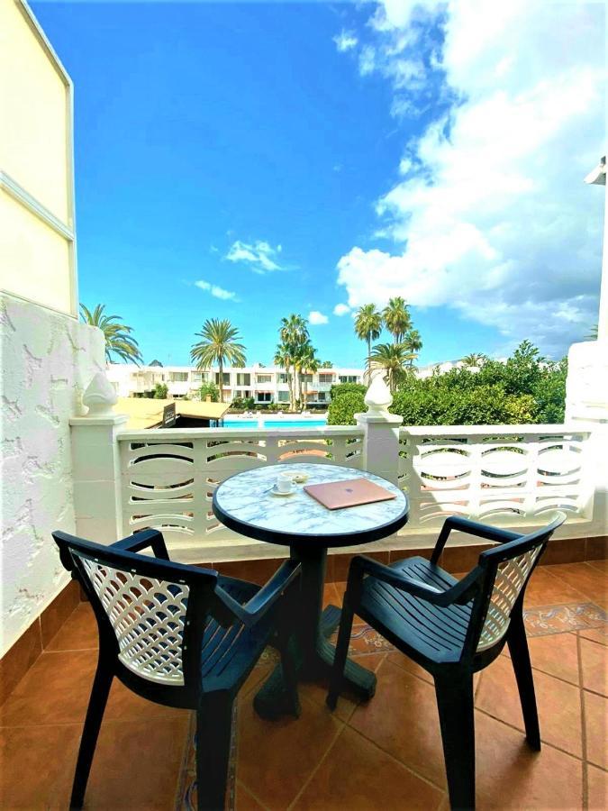 Cozy One Bedroom Apartment With Spacious Terrace. Pool And Garden View Costa del Silencio Eksteriør billede