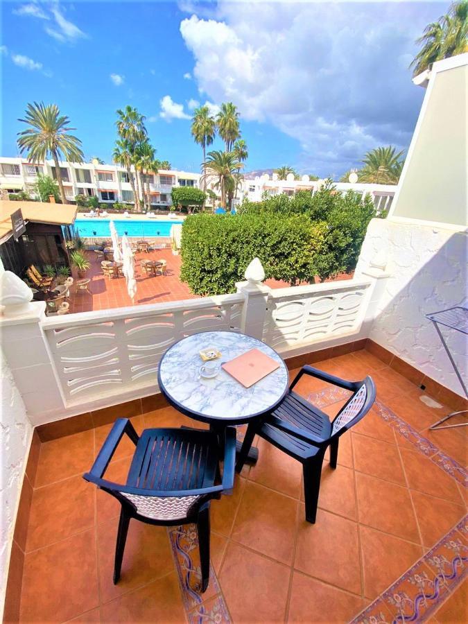 Cozy One Bedroom Apartment With Spacious Terrace. Pool And Garden View Costa del Silencio Eksteriør billede