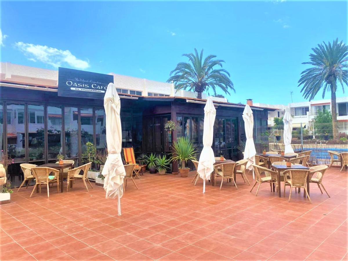 Cozy One Bedroom Apartment With Spacious Terrace. Pool And Garden View Costa del Silencio Eksteriør billede